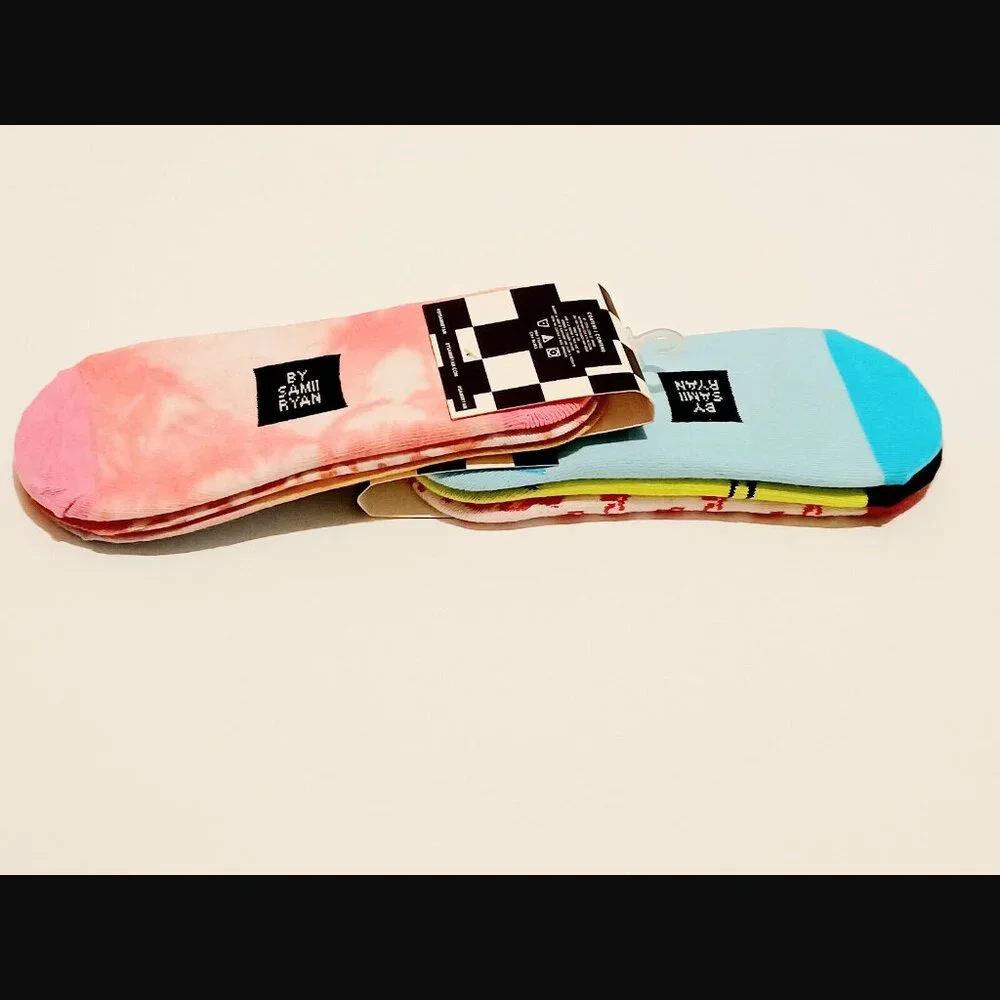 By Samii Ryan 6 Pairs No Show Socks Size 5-10 NWT